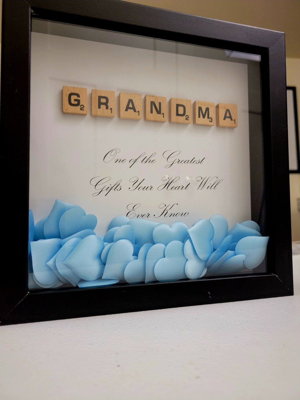 Scrabble Shadow Box